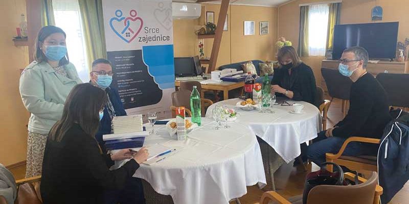 Drugi sastanak projektnog tima projekta Srce zajednice