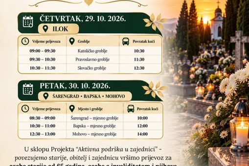 Besplatan prijevoz na groblje