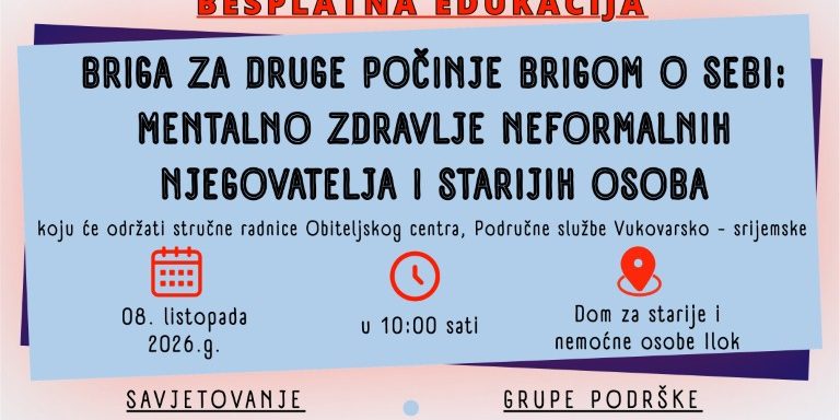 Pozivamo sve zainteresirane građane da nam se jave :)